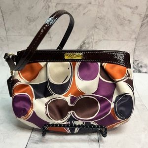 Coach Signature Satin Wrisrlet